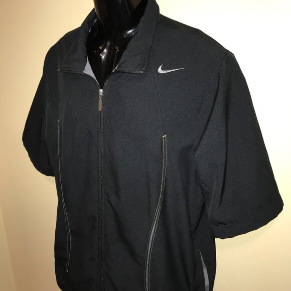 Men's Nike Fit Dry Kobe Bryant Full Zip Short Sleeve Shooting Jacket-Size M - Picture 14 of 14